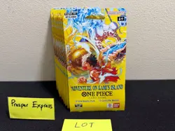 --LOT OF 10--One Piece OP-15 - Adventure on Kami's Island Sleeved Booster Packs - Image 2