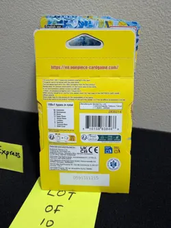 --LOT OF 10--One Piece OP-15 - Adventure on Kami's Island Sleeved Booster Packs - Image 3