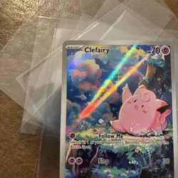 Clefairy 094/088 (IR) Pokemon Perfect Order Full Art Illustration RarePack Fresh - Image 2