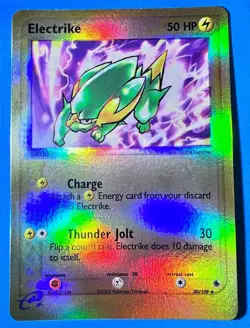 Pokemon Electrike 30/109 EX Ruby and Sapphire Reverse Holo - Image 2