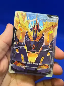 Gundam Card Game Phantom Aria Resource R-040 C+ Full Art NM - Image 2