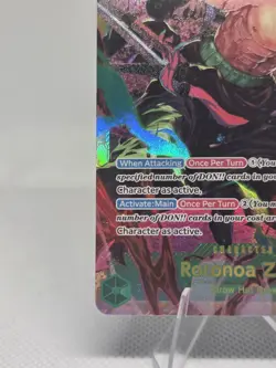 Roronoa Zoro OP06-118 SEC 2 Foil Character Card One Piece Card Game Bandai NM - Image 4