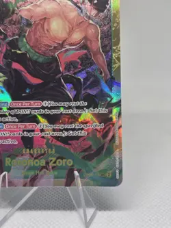 Roronoa Zoro OP06-118 SEC 2 Foil Character Card One Piece Card Game Bandai NM - Image 5