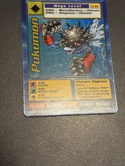Digimon Pukumon St-40S Chase Holo Bandai Digi Battle Card - Image 5