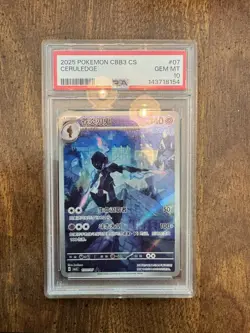 PSA 10 GEM MINT Ceruledge 07 CBB3 Gem Pack 3 Chinese Pokemon Card - Image 1