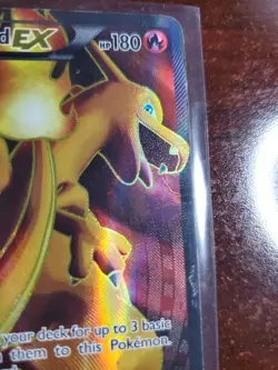 Pokemon Charizard EX Full Art 100/106 XY Flashfire TCG Card - Image 2