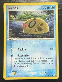 Pokemon Card Feebas Hidden Legends 61/101 Reverse Holo Common LP-NM - Image 1