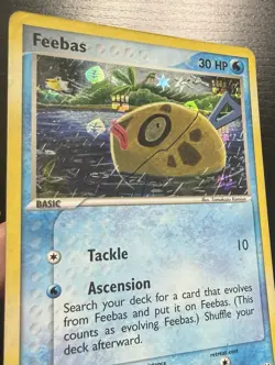 Pokemon Card Feebas Hidden Legends 61/101 Reverse Holo Common LP-NM - Image 2