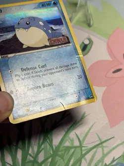 Spheal 65/108 Ex Power Keepers Reverse Holo Pokemon TCG Stamped Card 2007 HP - Image 5