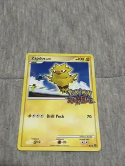 Pokemon Zapdos Rumble 8/16 NM English Card - Image 1
