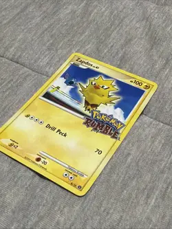 Pokemon Zapdos Rumble 8/16 NM English Card - Image 2