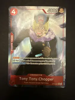 Tony Tony Chopper OP10-011 (PRB-02 Alternate Art) One Piece Card Game FOIL NM - Image 1