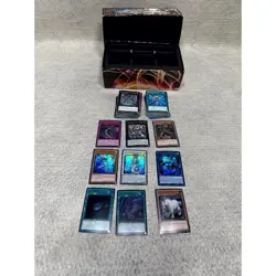 Yugioh Legendary Hero Decks Card Box and Deck of Cards - Image 1