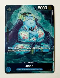 One Piece Jinbe (Event Pack Vol. 1) Promotion Card P-030 English Foil Card - Image 1