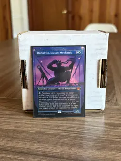 MTG: Donatello, Mutant Mechanic (Borderless) Teenage Mutant Ninja Turtles Foil - Image 1