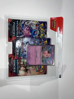 Pokemon TCG: Scarlet & Violet-Temporal Force Triple Pack and Foil Promo Card x11 - Image 3