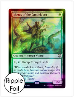 1x Magus of the Candelabra, Ripple Foil, Magic the Gathering MTG NM - Image 1