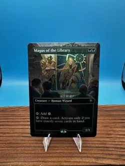 Magus of the Library (SPG 0154)(Borderless) Special Guests Foil, MTG - Image 1