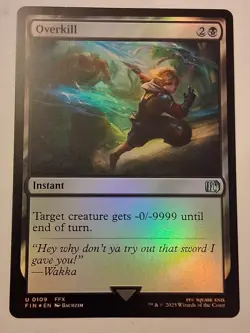 Overkill Final Fantasy Foil - Image 1