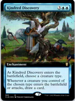 Kindred Discovery (Extended Art) (Foil) Battle for Baldur's Gate, 565 NM - Image 1