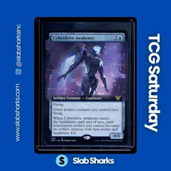 2022 MAGIC: THE GATHERING KAMIGAWA NEON DYNASTY COMMANDER CYBERDRIVE AWAKENER - Image 1