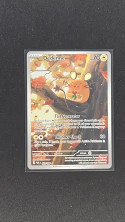 Pokemon TCG Pokemon Dedenne Holo Illustration Rare IR - Image 1