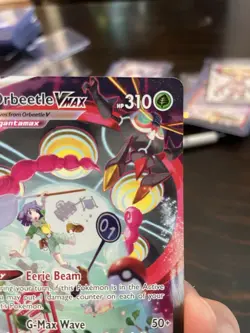 Pokemon Lost Origin Trainer Gallery Orbeetle VMAX TG13/TG30 Holo, NM - Image 5