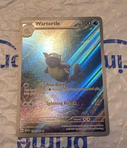Pokemon TCG Wartortle 171/165 Illustration Rare Scarlet & Violet: 151 English - Image 2