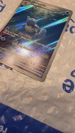 Pokemon TCG Wartortle 171/165 Illustration Rare Scarlet & Violet: 151 English - Image 3