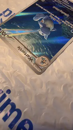 Pokemon TCG Wartortle 171/165 Illustration Rare Scarlet & Violet: 151 English - Image 5