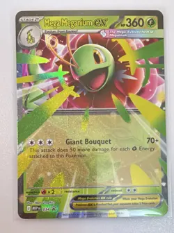 Pokemon Mega Meganium EX 034 Promo Stage 2 Holo 360 HP Ascended Heroes - Image 2