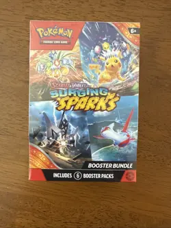 Pokemon TCG Surging Sparks Booster Bundle New Factory Sealed - Image 1