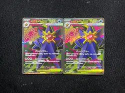 2025 Pokemon TCG Japanese M3 Nihil Zero Mega Starmie ex #095/080 SR Lot*2 JA75 - Image 2