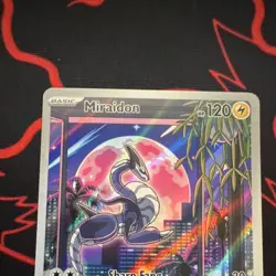 The Pokemon Company Miraidon 013 SVP Black Star Promo Full Art Holo Basic 120 HP - Image 2