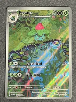 Pokemon TCG | Ivysaur - 167/165 | SV 151 Illustration Rare | English - NM - Image 1