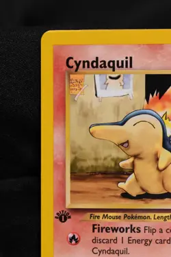 Cyndaquil 1st Edition 57/111 MP Neo Genesis Regular Common Pokemon TCG - Image 2
