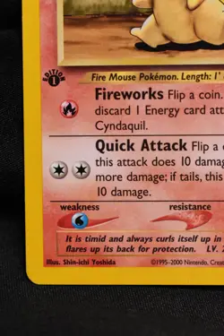 Cyndaquil 1st Edition 57/111 MP Neo Genesis Regular Common Pokemon TCG - Image 5
