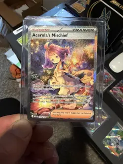 Pokemon Acerola's Mischief 183/132 Me01: Mega Evolution Full Art Holo - Image 1