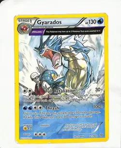 Gyarados Holo-Foil Rare 21/98 Pokemon XY Ancient Origins 2015 - Image 1