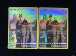 2022 Pokemon TCG English Astral Radiance TG12/TG30 Hoothoot Lot*2 RB60 - Image 1