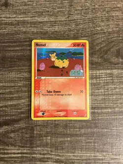 Numel Reverse Holo Stamped Crystal Guardians 59/100 Pokemon TCG - Image 1