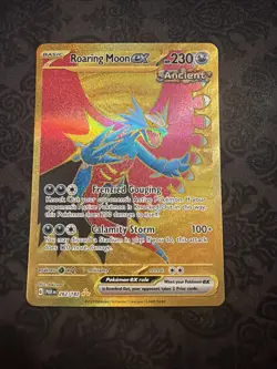 Roaring Moon ex 262/182 Hyper Rare Paradox Rift Pokemon TCG - Image 1