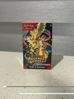 4x Pokemon Ascended Heroes Booster Bundle Factory Sealed Booster Packs - Image 1