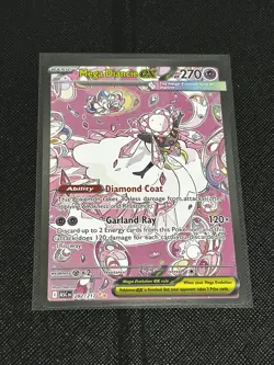 Pokemon Ascended Hero’s Mega Diancie EX Special Illustration Rare 282/217 NM - Image 1