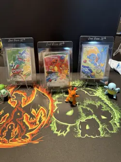 Pokemon TCG MEP Bulbasaur 037 Charmander 038 Squirtle 039 Holo 2026 Saboteri - Image 1