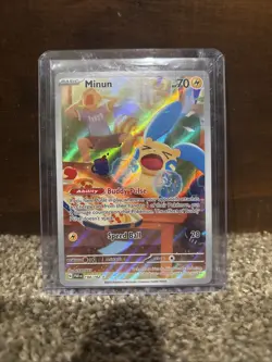 Pokemon TCG Minun IR Paradox Rift 194/182 - Image 1