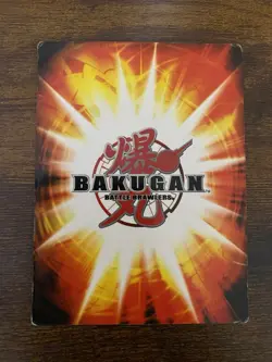 Bakugan New Vestroia Reverse Polarity Red Ability Card | 3/8f Spin Master - Image 2