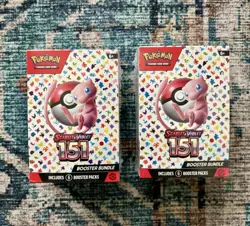 Pokemon Scarlet & Violet 151 Booster Bundle Boxes Factory Sealed New Lot of 2 - Image 1