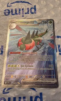 Yanmega ex 2025 Destined Rivals FA Holo SIR 228/182 Pokemon - Image 1