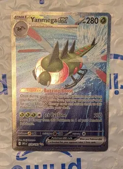 Yanmega ex 2025 Destined Rivals FA Holo SIR 228/182 Pokemon - Image 2